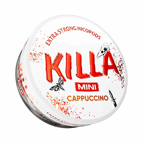 Killa Mini Cappuccino Strong Nicotine Pouches - MINI Format