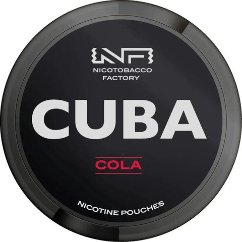 Cuba Black Cola Strong Nicotine Pouches - Slim Format