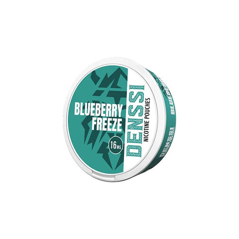 DENSSI Blueberry Freeze Strong Nicotine Pouches - Slim Format