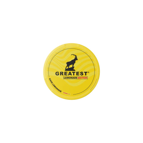 GREATEST Rage Lemonade Light Nicotine Pouches - Slim Format