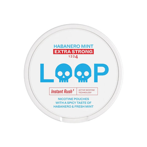 LOOP Habanero Mint Nicotine Pouches - Slim Format
