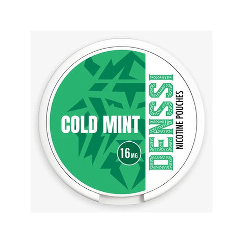 DENSSI Cold Mint Strong Nicotine Pouches - Slim Format