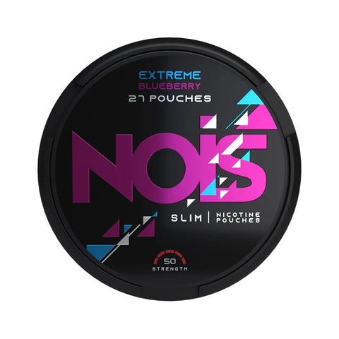 NOIS Blueberry Extra Strong Nicotine Pouches - SLIM Format