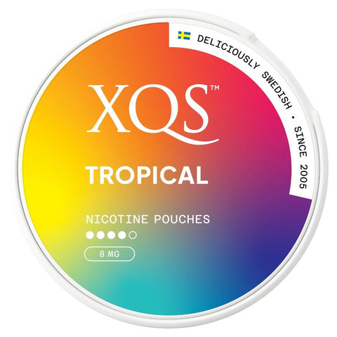 XQS Tropical Normal Nicotine Pouches - Slim Format