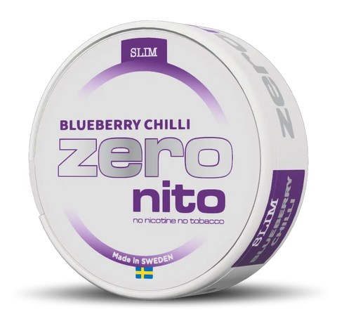 ZERONITO - Blueberry Chilli - Nicotine Free SLIM Pouches | Buy Online UK