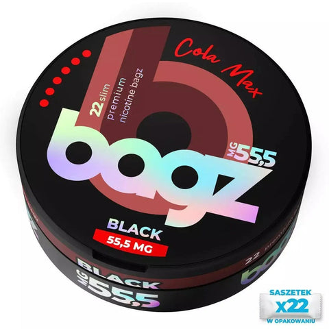 BAGZ Cola Max Extra Strong Nicotine Pouches - Slim Format