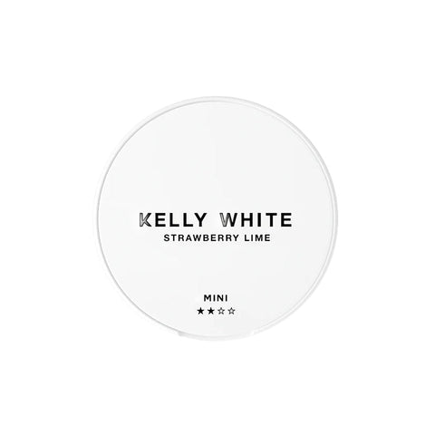 Kelly White Strawberry Lime Light Nicotine Pouches - MINI Format