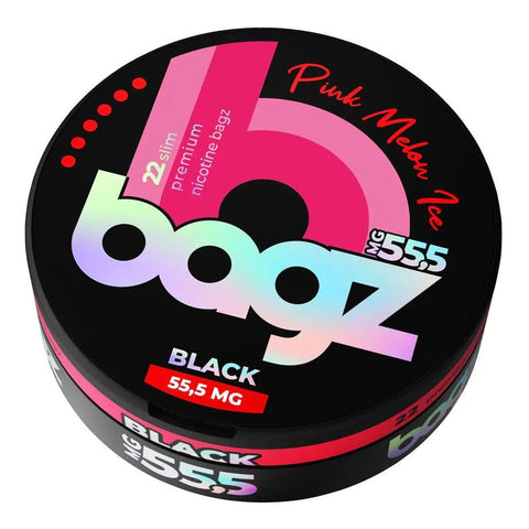 BAGZ Pink Melon Ice Extra Strong Nicotine Pouches - Slim Format