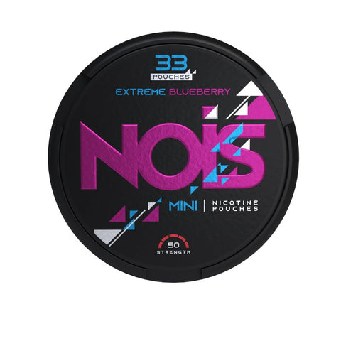 NOIS Mini Blueberry Extra Strong Nicotine Pouches - MINI Format