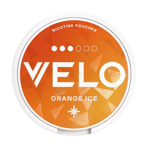 Velo Orange Ice Normal Nicotine Pouches - SLIM Format