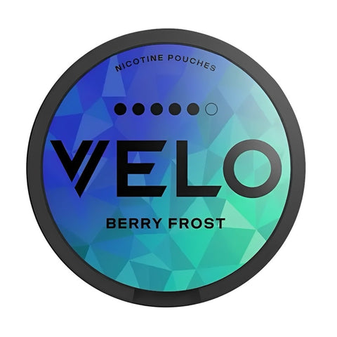 Velo Berry Frost Normal Nicotine Pouches - SLIM Format