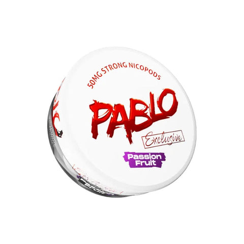 Pablo Passion Fruit Extra Strong Nicotine Pouches - SLIM Format