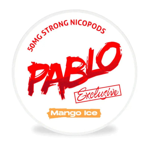 Pablo Mango Ice Extra Strong Nicotine Pouches - SLIM Format