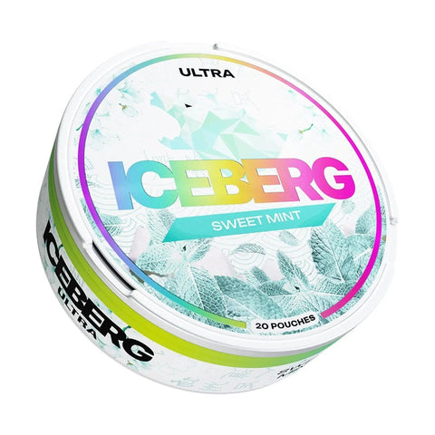 ICEBERG - Sweet Mint (35mg) - Extra Strong SLIM Nicotine Pouches | Buy Online UK