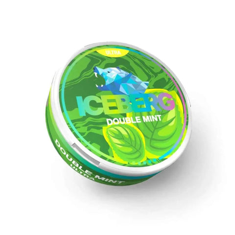 ICEBERG - Double Mint (35mg) - Extra Strong SLIM Nicotine Pouches | Buy Online UK