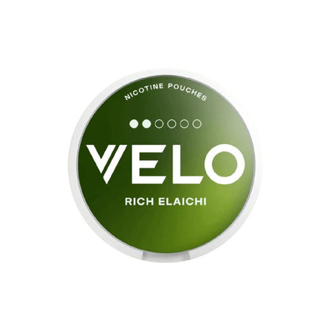 Velo Rich Elaichi Normal Nicotine Pouches - SLIM Format