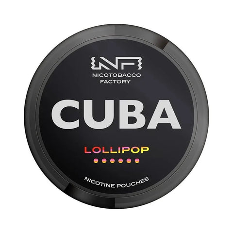 Cuba Lollipop Extra Strong Nicotine Pouches - Slim Format