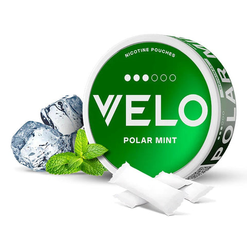Velo Mini Polar Mint Light Nicotine Pouches - MINI Format