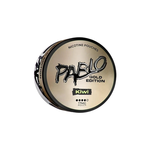 Pablo Gold Edition - Kiwi (17mg) Strong Nicotine Pouches - SLIM Format