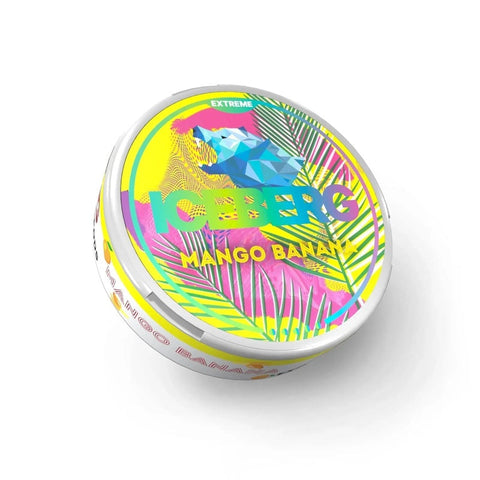 ICEBERG Extreme - Mango Banana (77mg) - Extra Strong SLIM Nicotine Pouches | Buy Online UK