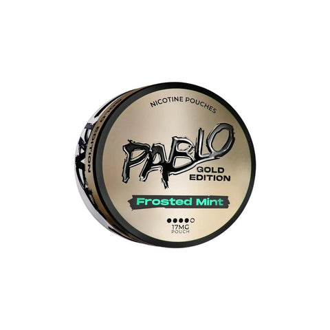 Pablo Gold Edition - Frosted Mint (17mg) Strong Nicotine Pouches - SLIM Format