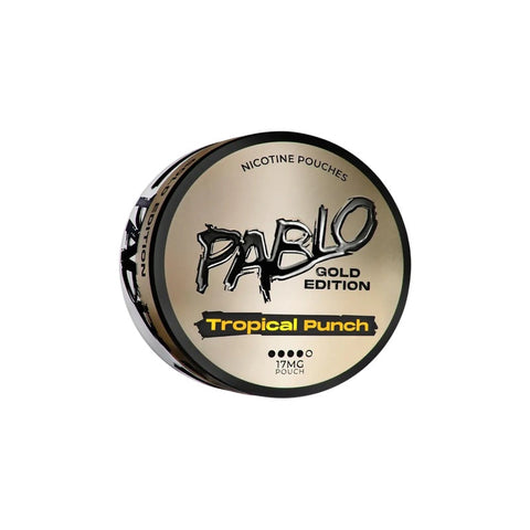 Pablo Gold Edition - Tropical Punch (17mg) Strong Nicotine Pouches - SLIM Format