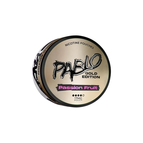 Pablo Gold Edition - PassionFruit (17mg) Strong Nicotine Pouches - SLIM Format
