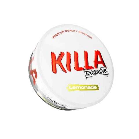 Killa Lemonade Strong Nicotine Pouches - SLIM Format