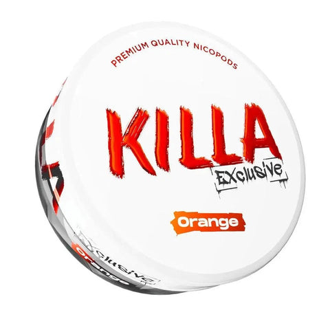 Killa Orange Strong Nicotine Pouches - SLIM Format