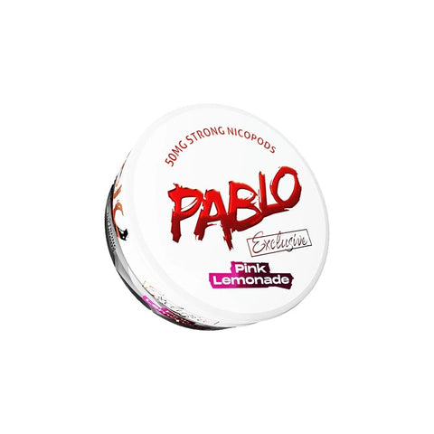 Pablo Pink Lemonade Extra Strong Nicotine Pouches - SLIM Format