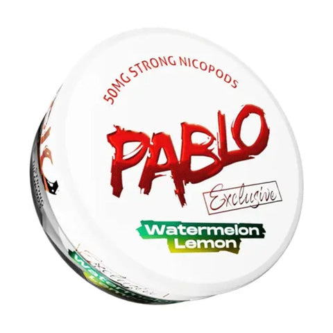 Pablo Watermelon Lemon Extra Strong Nicotine Pouches - SLIM Format