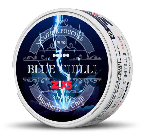 Z!XS - Blue Chilli (11.2mg) - Strong SLIM Nicotine Pouches | Buy Online UK
