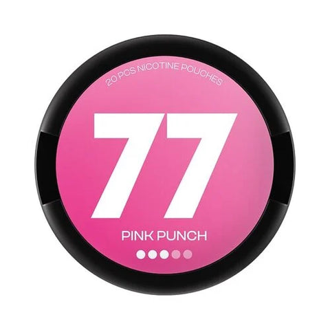 77 Pink Punch Strong Nicotine Pouches - Slim Format