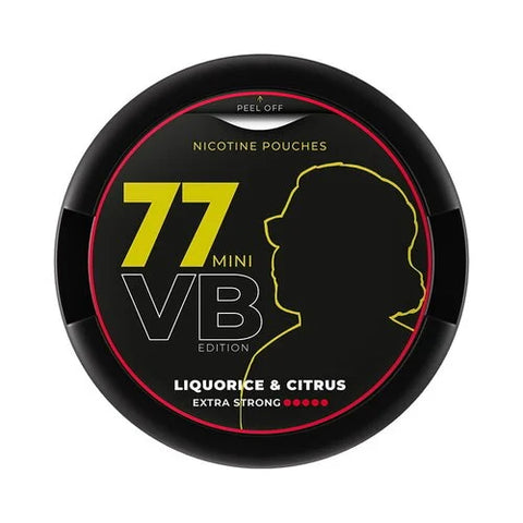 77 VB Edition Mini Liquorice Citrus Extra Strong