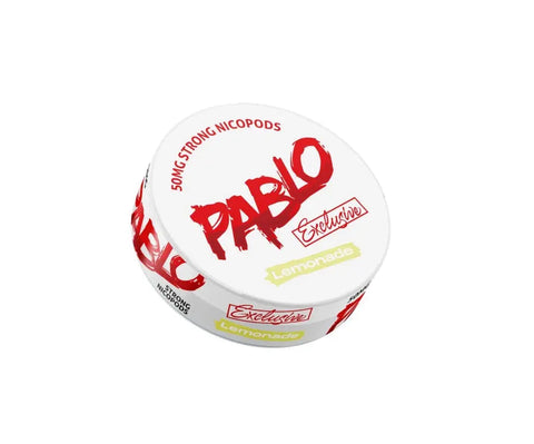 Pablo Lemonade Extra Strong Nicotine Pouches - SLIM Format