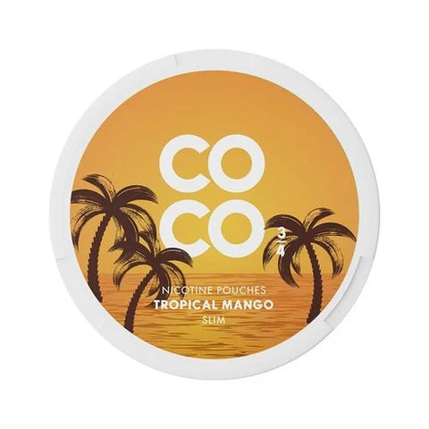 COCO Tropical Mango Normal Nicotine Pouches - Slim Format
