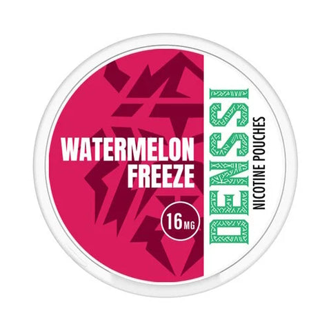 DENSSI Watermelon Freeze Light Nicotine Pouches - Slim Format