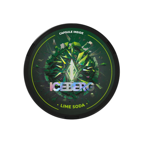 ICEBERG - Lime soda (35mg) - Extra Strong SLIM Nicotine Pouches | Buy Online UK