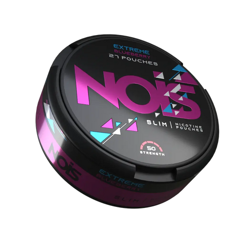 NOIS Extreme Blueberry Extra Strong Nicotine Pouches - SLIM Format