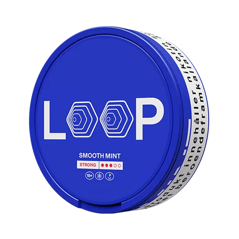 LOOP Smooth Mint Nicotine Pouches - Slim Format