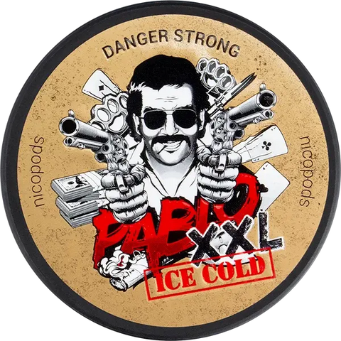 Pablo XXL Ice Cold Extra Strong Nicotine Pouches - SLIM Format