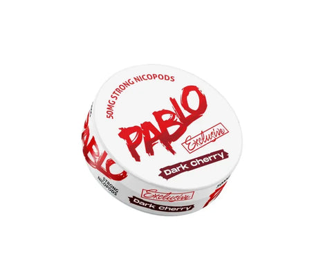 Pablo Dark Cherry Extra Strong Nicotine Pouches - SLIM Format