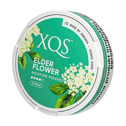 XQS Elderflower Normal Nicotine Pouches - Slim Format