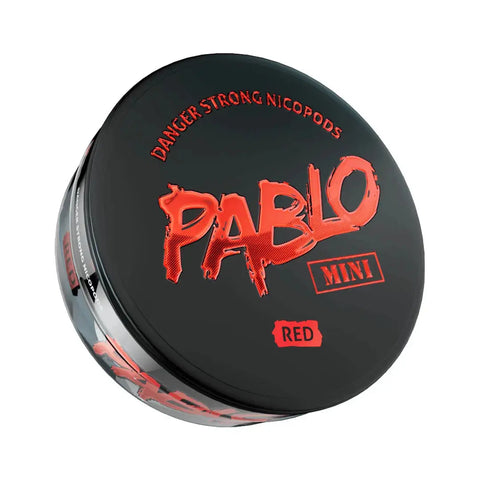 Pablo Mini Red Extra Strong Nicotine Pouches - MINI Format