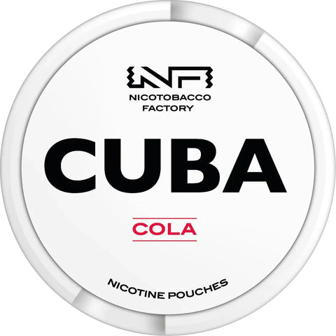 Cuba White Cola Extra Strong Nicotine Pouches - Slim Format
