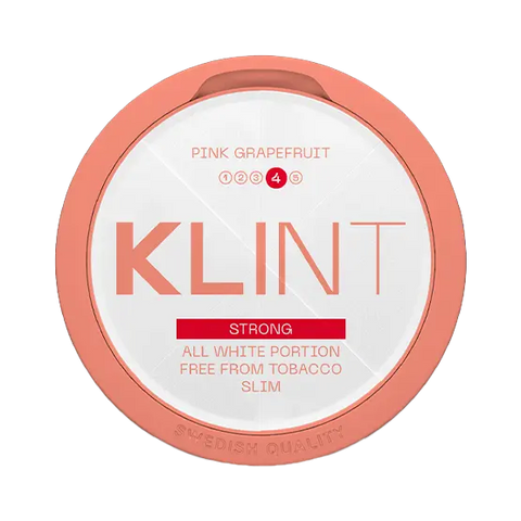 KLINT Pink Grapefruit Strong Nicotine Pouches - Slim Format