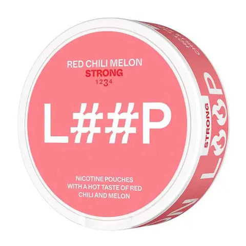 LOOP Red Chili Melon Nicotine Pouches - Slim Format