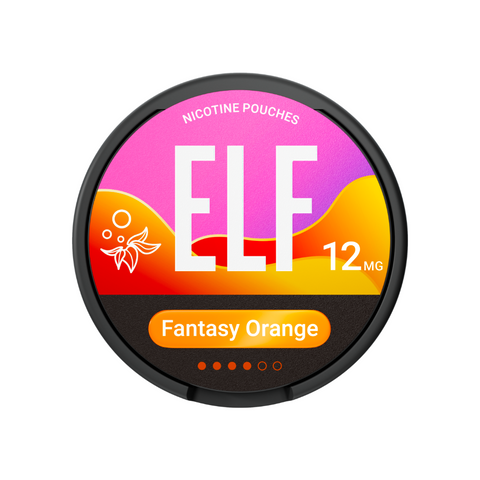 ELF - Fantasy Orange (12mg) - Strong SLIM Nicotine Pouches | Buy Online UK