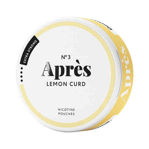 APRÈS Lemon Curd Normal Nicotine Pouches - Slim Format