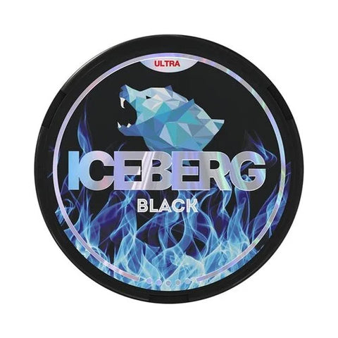 ICEBERG - Black (35mg) - Extra Strong SLIM Nicotine Pouches | Buy Online UK
